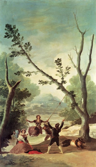 The Swing by Francisco de Goya